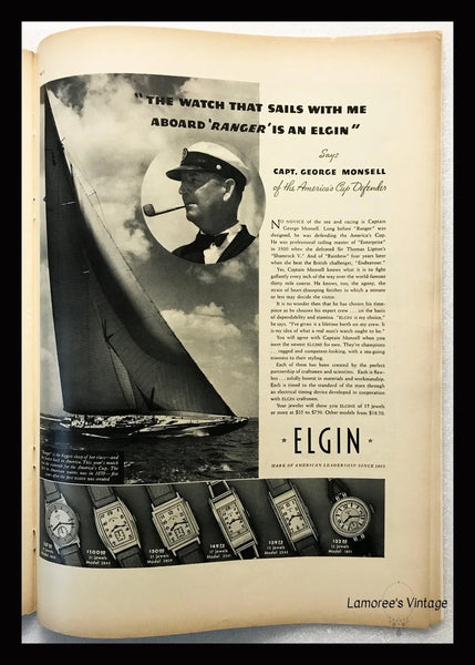 Life Magazine, August 16, 1937 - Lamoree’s Vintage