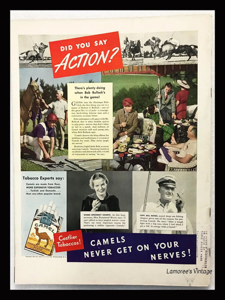 Life Magazine, August 16, 1937 - Lamoree’s Vintage