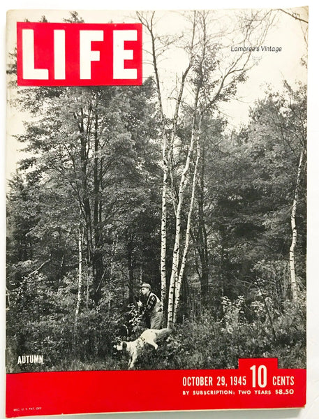 Life Magazine, October 29, 1945 - Lamoree’s Vintage