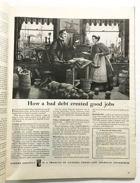 Life Magazine, October 29, 1945 - Lamoree’s Vintage