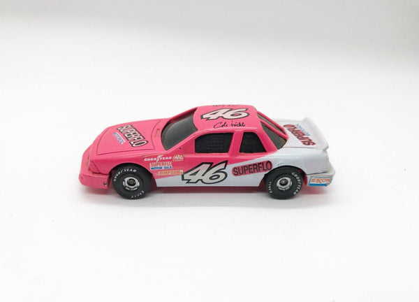 Racing Champions, Cole Trickle Pink and White #46 (1989) - Lamoree’s Vintage