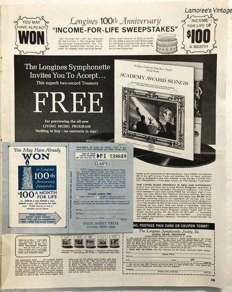 Saturday Evening Post, June 1, 1967 - Lamoree’s Vintage