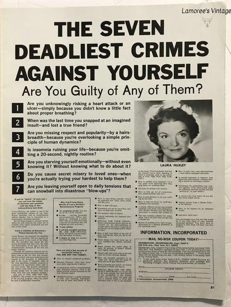 Saturday Evening Post, March 25, 1966 - Lamoree’s Vintage