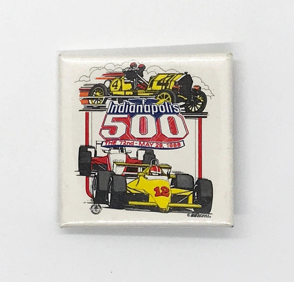 Square Indianapolis 500 Pin (1988) - Lamoree’s Vintage