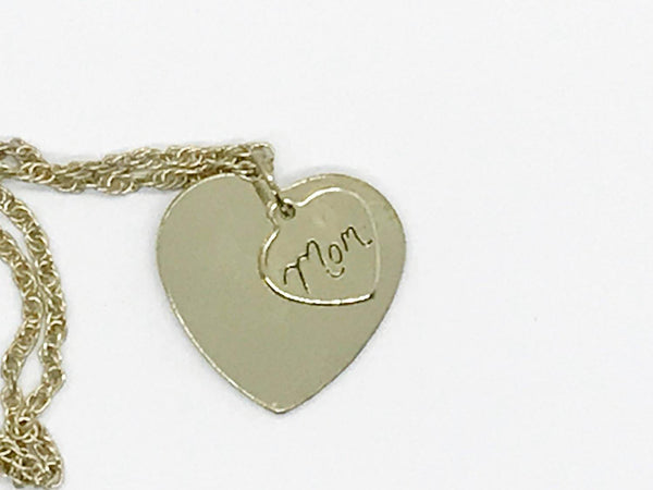 Sweet Mother's Heart Necklace - Lamoree’s Vintage