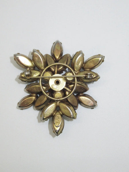 Vintage Black Stone Brooch by Regency - Lamoree’s Vintage