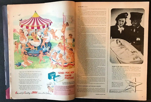 Vintage Life Magazine, March 12, 1945 General Simpson - Lamoree’s Vintage