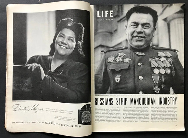 Vintage LIFE Magazine March 25, 1946 - Lamoree’s Vintage