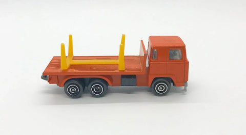 Vintage Orange Playart Flatbed Truck - Lamoree’s Vintage