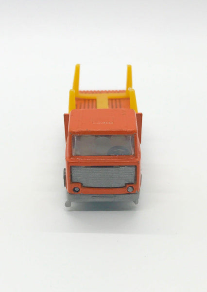 Vintage Orange Playart Flatbed Truck - Lamoree’s Vintage